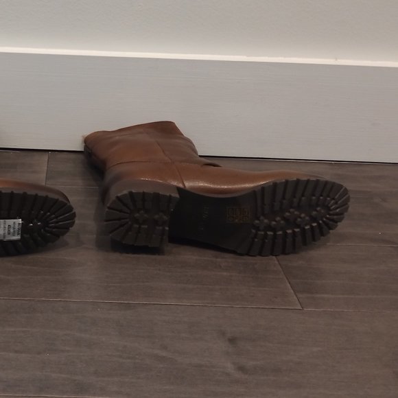 Rudsak Women's Leather, Fashionable and Warm Boots - Brown color - Picture 7 of 8